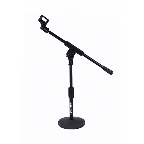 Suporte para microfone de mesa de ensino para sala de aula resistente, altura ajustável flexível, suporte para microfone de mesa para reuniões