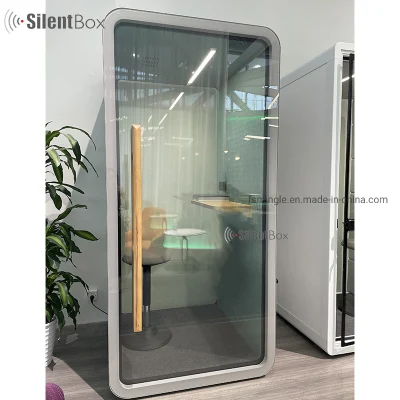 Silentbox móveis escritório cabine telefônica à prova de som portátil cabines vocais telefone pods cabine de gravação de voz cabine à prova de som